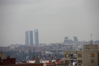 Madrid desde la torre de maniobras